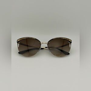 Bvlgari Women's Metal Sunglasses BV6110 20148G Pink Gold 63mm